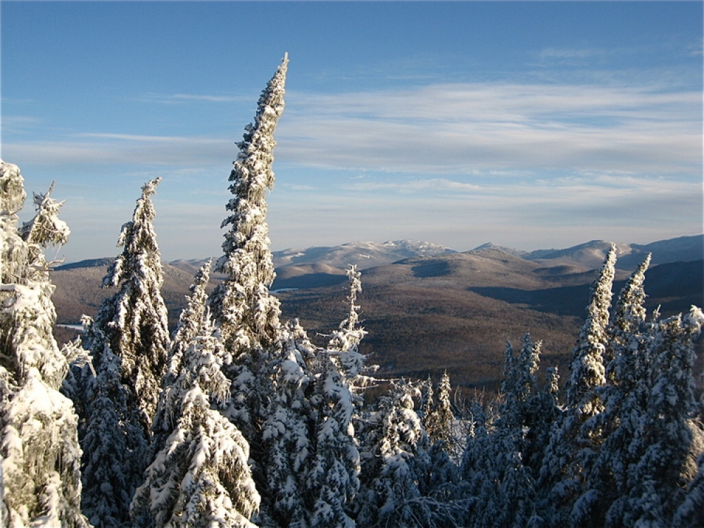 Winter in the Adirondack Mountains